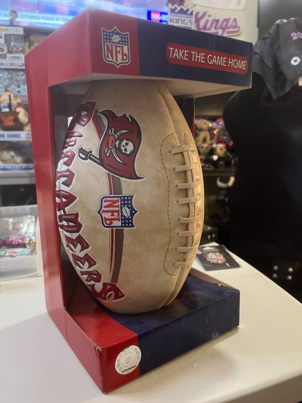Tampa Bay Buccaneers- Take the Game Home Limited Edition Full Size Football